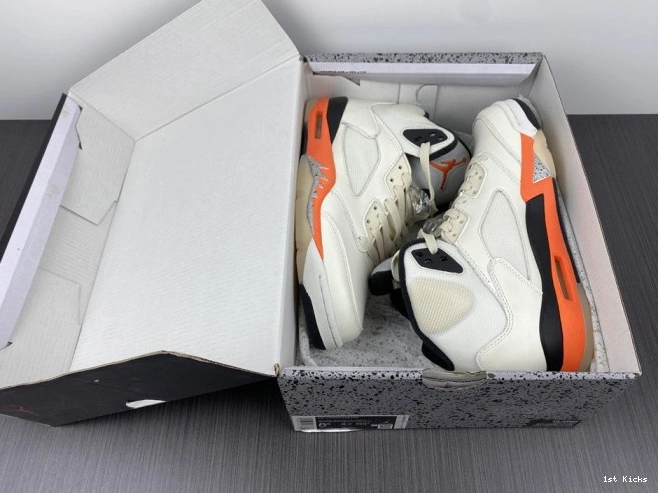Jordan Orange Retro Total DC1060-100 5 0723